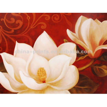 2013 New Design Flower Drawing Canvas